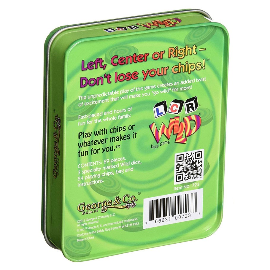 LCR - Left Center Right Wild